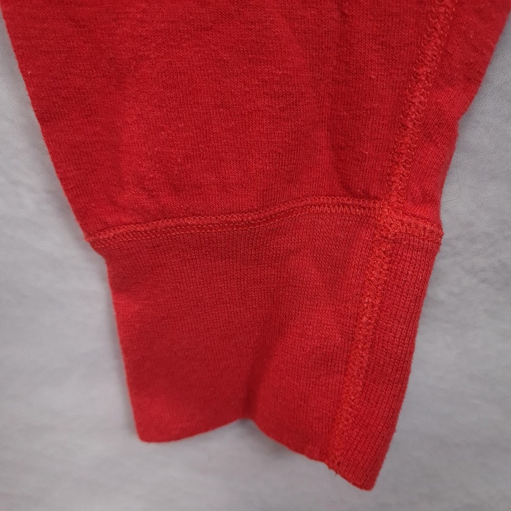 LL Bean Long Johns Mens Large Red Thermal Union Suit Button Front One Piece - Picture 9 of 16